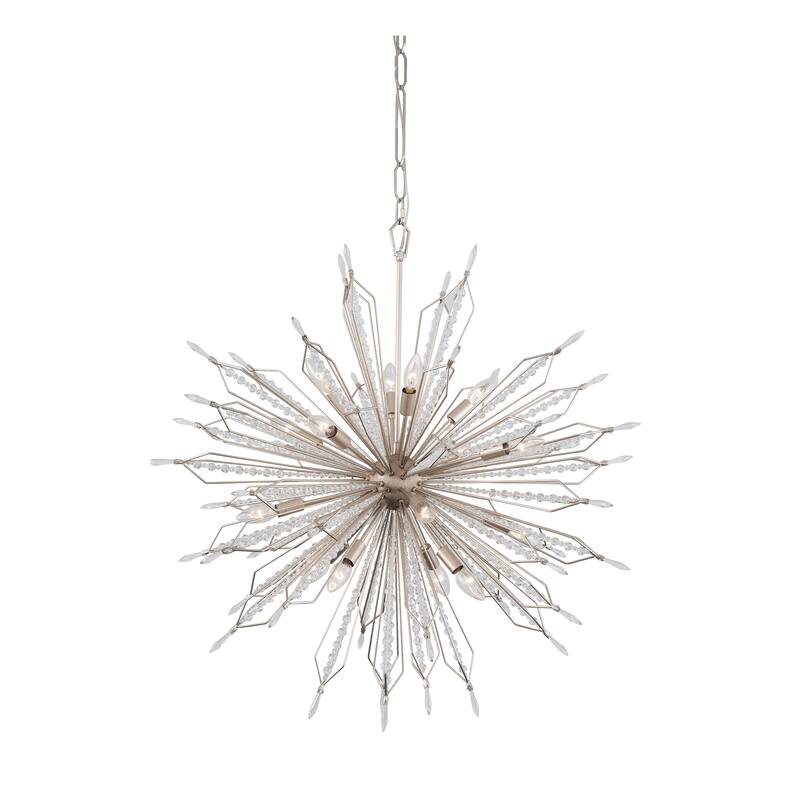Varaluz Orbital 16-light Gold Dust Large Pendant - Gold Dust - Gold Dust