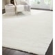 preview thumbnail 122 of 178, Nourison Malibu Shag Area Rug 5'3" x 7'3" - Ivory