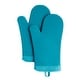 preview thumbnail 22 of 108, KitchenAid Ribbed Soft Silicone Oven Mitt 2-Pack Set, 7.5"x13"