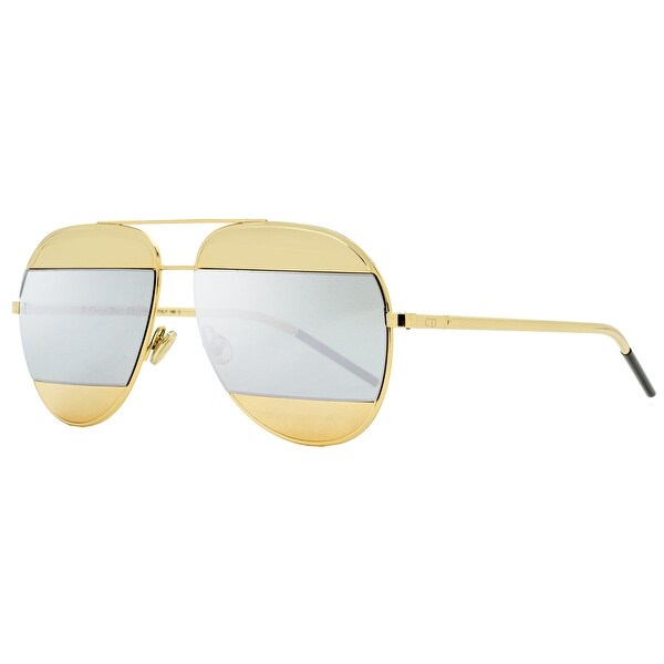 dior split sunglasses black