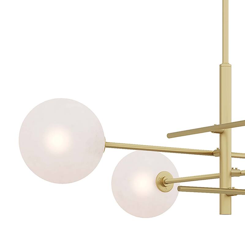 Caucy 4-Light Sputnik Modern Chandelier-UL - 32 inches