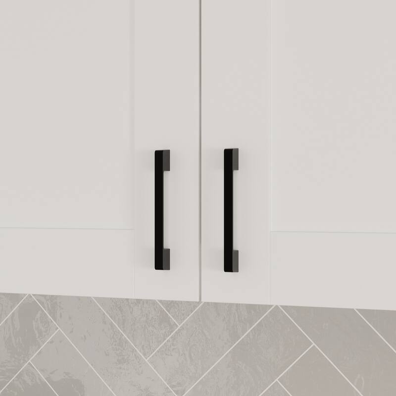 Modular White Kitchen Cabinet Set Customizable Base and Wall Cabinets Pantry Storage and DIY Countertop Design(Without desktop)