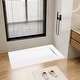preview thumbnail 12 of 34, ANZZI Borderless Series 59 in. Barrier-Free Curbless Shower Base with Reversible Drain, Slip-Resistant & ADA Compliant