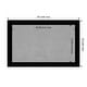 preview thumbnail 20 of 50, Amanti Art Basic Black Framed Magnetic Board Board Size 40x24
