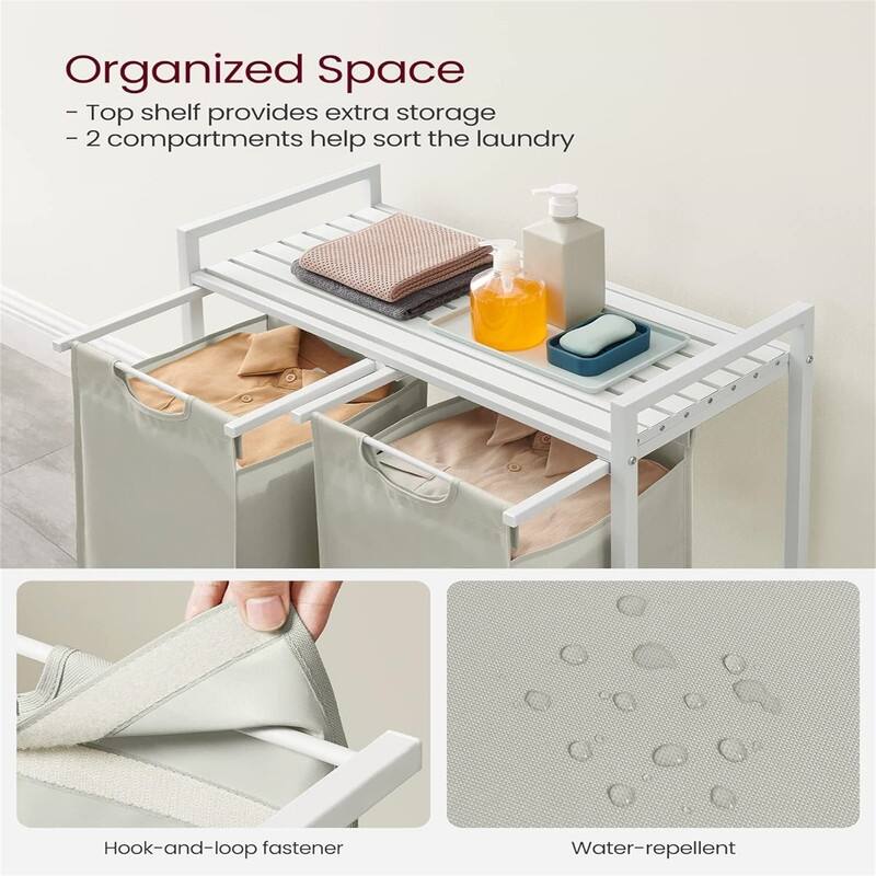 Laundry Basket - 28.8"L x 13"W x 28.4"H