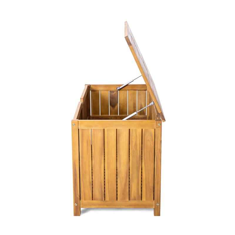 Portside 100Gallons Wood Deck Box