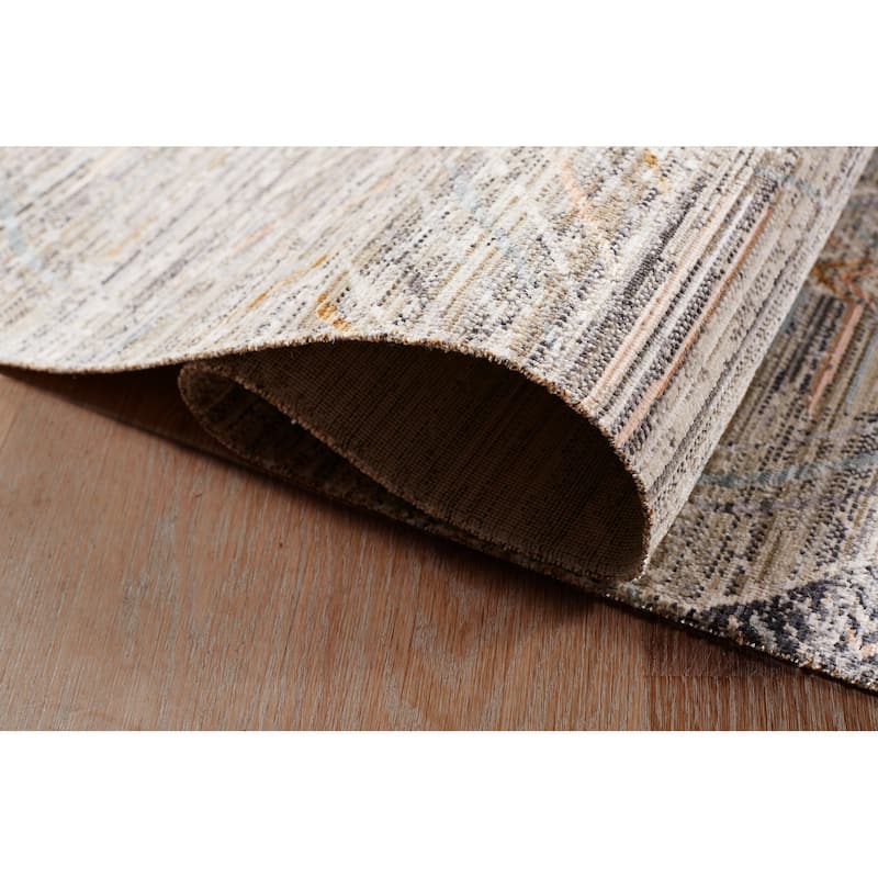 Terra by Obeetee Ava Geo Multi Rug