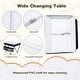 preview thumbnail 6 of 8, Babyjoy Infant Baby Changing Table Folding Diaper Station Organizer w/