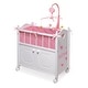 preview thumbnail 3 of 17, Badger Basket Cabinet Doll Crib with Bedding and Personalization Kit