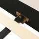 preview thumbnail 14 of 95, Velvet Grounded Bed Mother & Child Bed Platform Slat Bed Frame with Little Round Stool and Bedside Desk for Growing Child