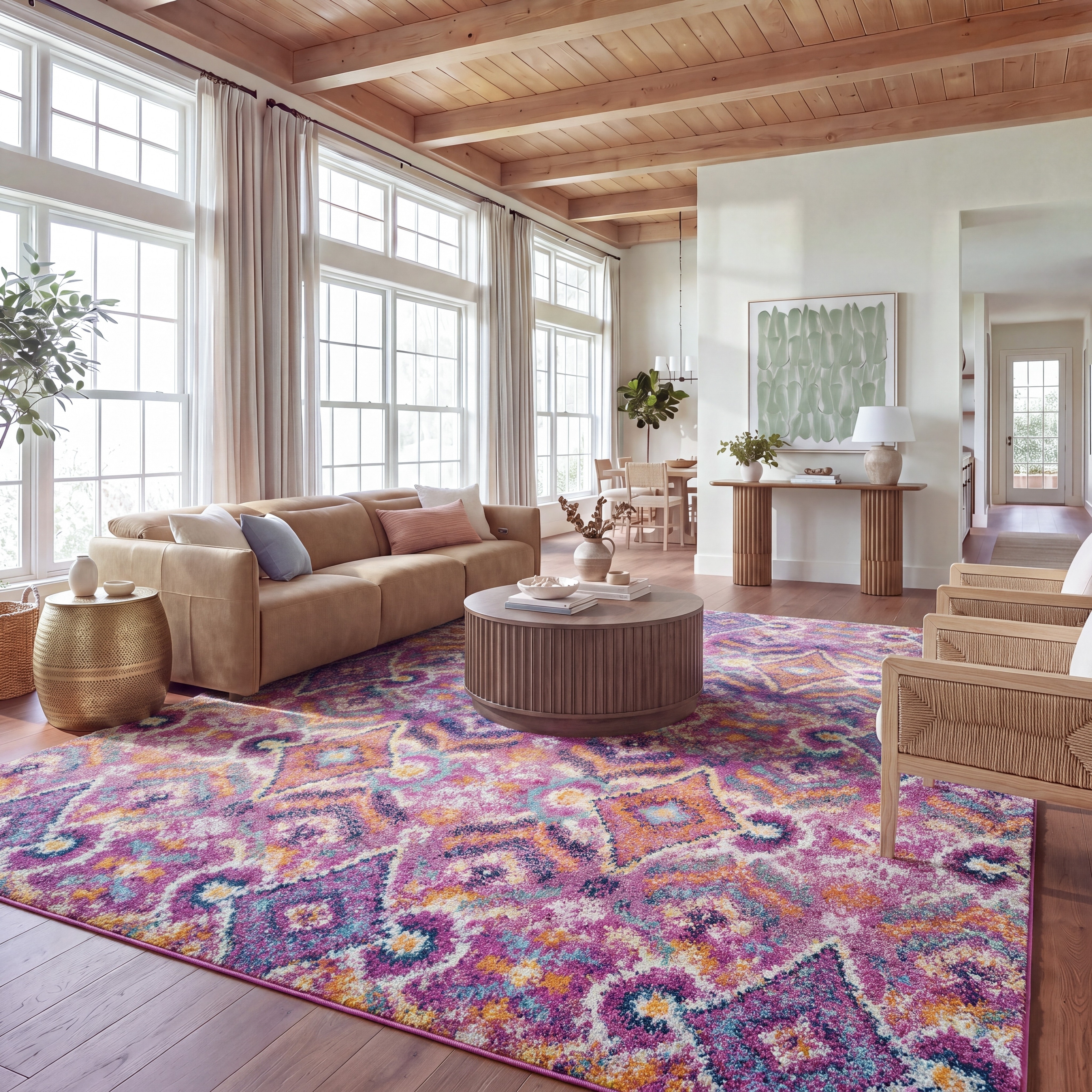 SAFAVIEH Madison Wanita Vintage Boho Boho Oriental Rug