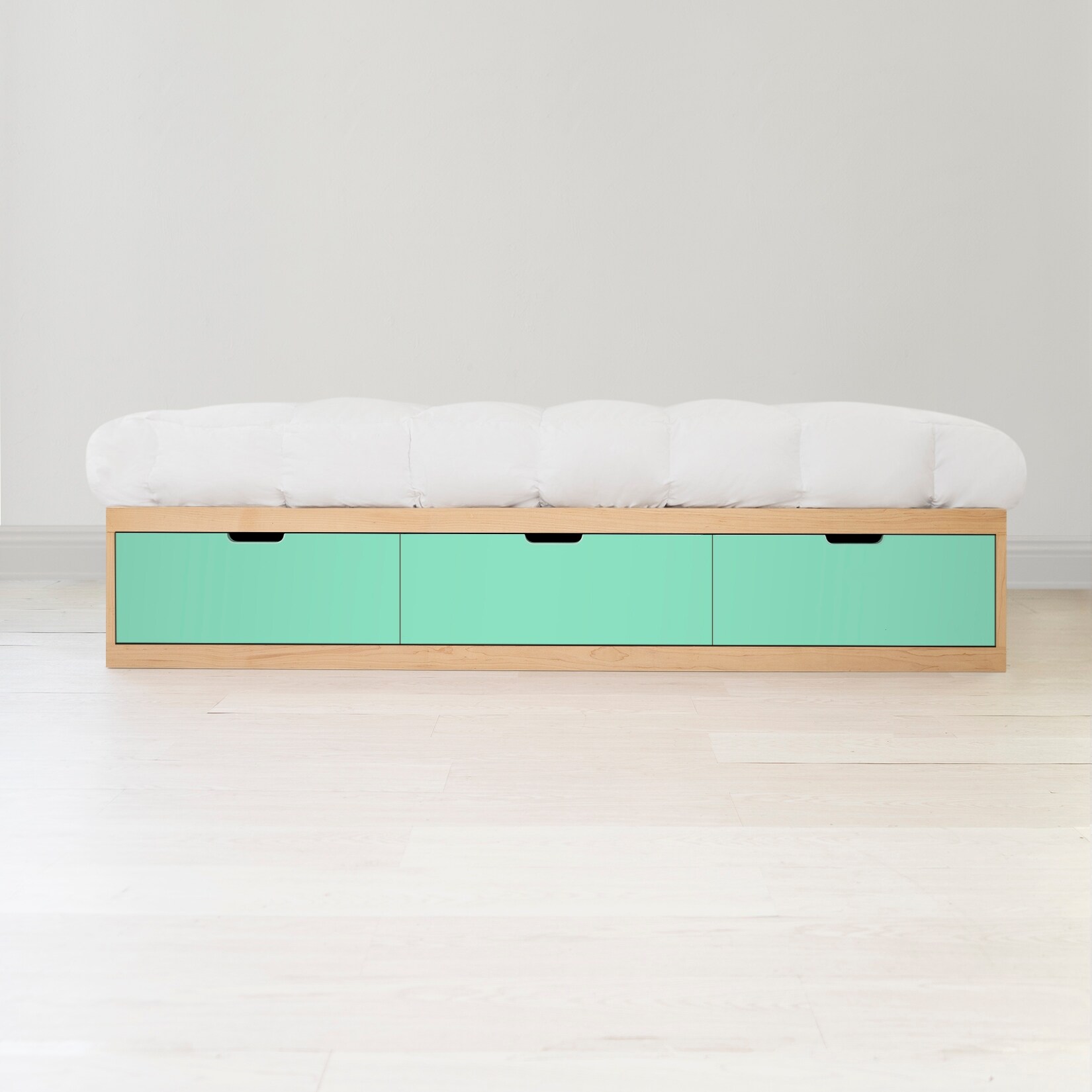 激安ショップ 食品 - Drawers w/ Bed Kids Maple Panel Twin Zen Nico Bed - Yeye & パーツ