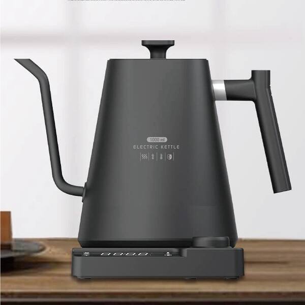 1Liter Capacity Gooseneck Stainless Steel Body Electric Kettle Bed Bath & Beyond 37181943