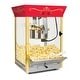 preview thumbnail 6 of 11, Nostalgia NKPCONCRT10RD Concession Popcorn Cart