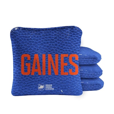 Gainesville Blue Dual Sided Cornhole Bags