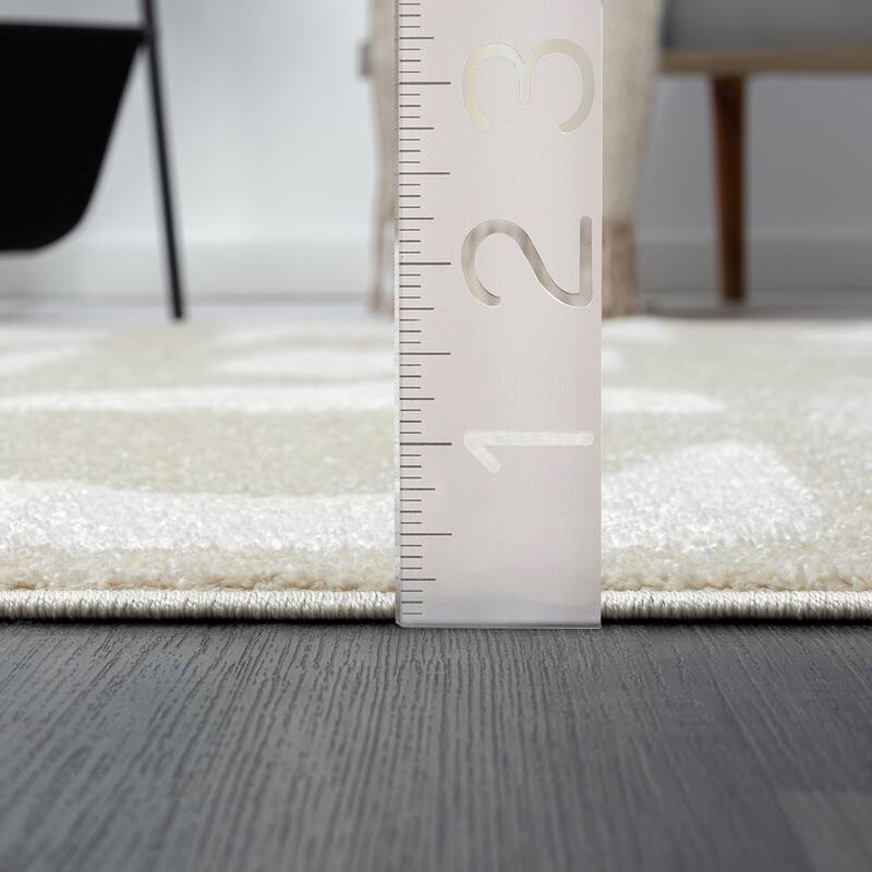 Abani Rugs Nuevo NUE220A Modern Geometric Area Rug