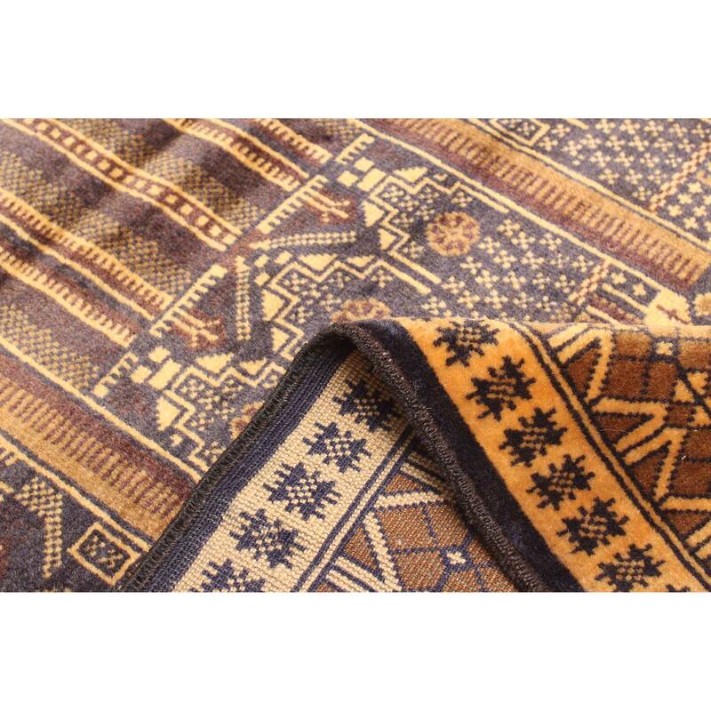 ECARPETGALLERY Hand-knotted Teimani Beige Wool Rug - 2'7 x 4'4