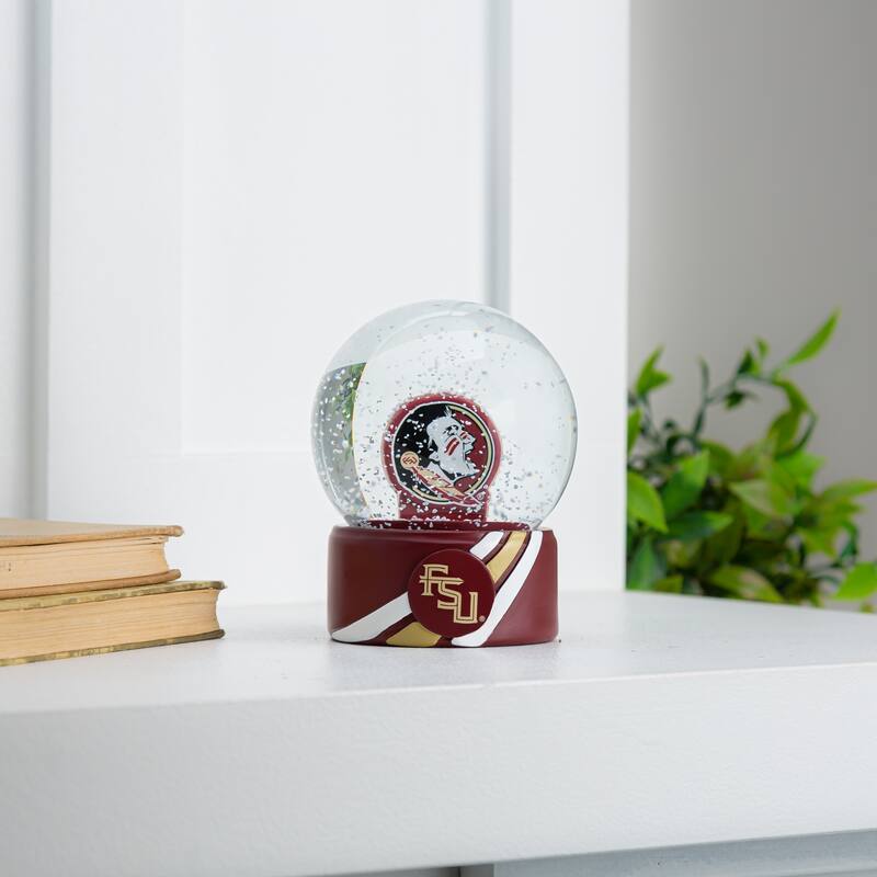 Florida State University 5 in. Glass Tabletop Snow Globe