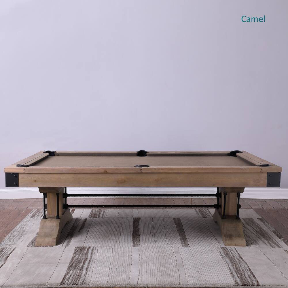 Manchester Slate Pool Table W/O Dinning top & Bench