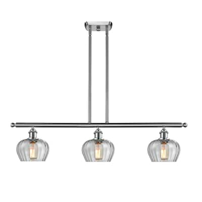 Innovations Lighting Fenton 3 Light 36" Wide Linear Chandelier