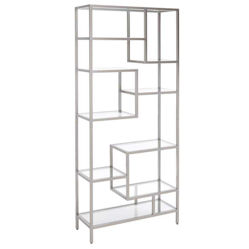 SAFAVIEH Astrid 10 Shelf Etagere - 32" W x 12" D x 72" H - 32Wx12Dx72H