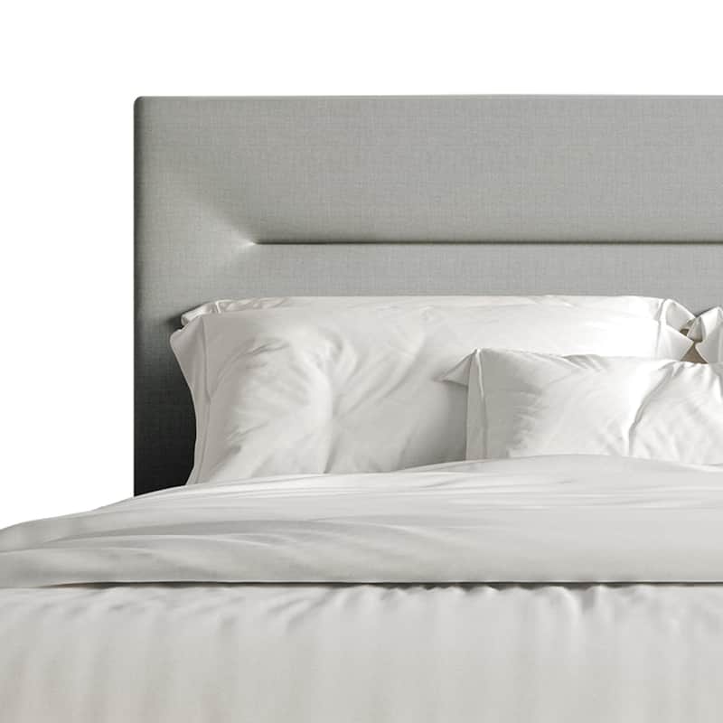 CraftPorch Simple and Clean Linen Upholstered Bed