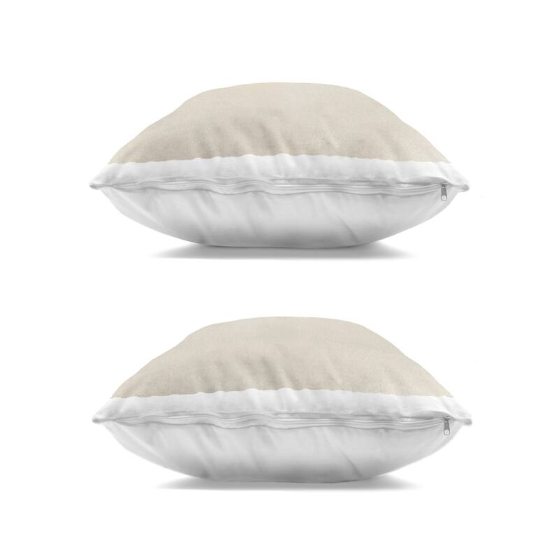 Stupell Earthy Landscape Impressions Decorative Printed Throw Pillow Design by June Erica Vess (Set of 2)
