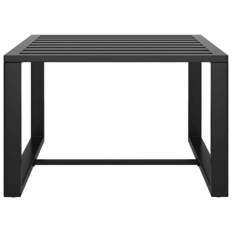 vidaXL Patio Furniture Set Outdoor Sectional Sofa Set Aluminum Anthracite