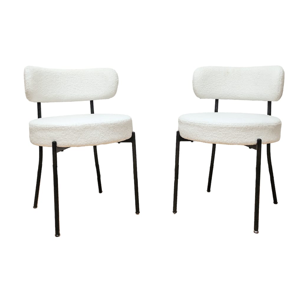 Mid-Century Modern Dining Chairs Set of 2