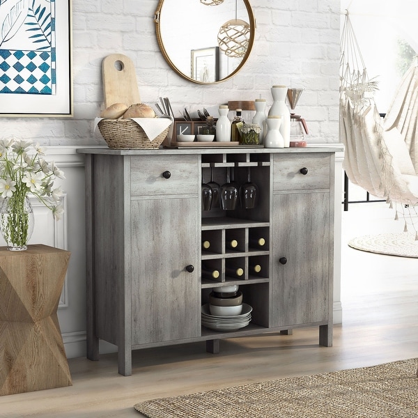 Furniture of America Madrid Contemporary Multi-storage Buffet. Opens flyout.