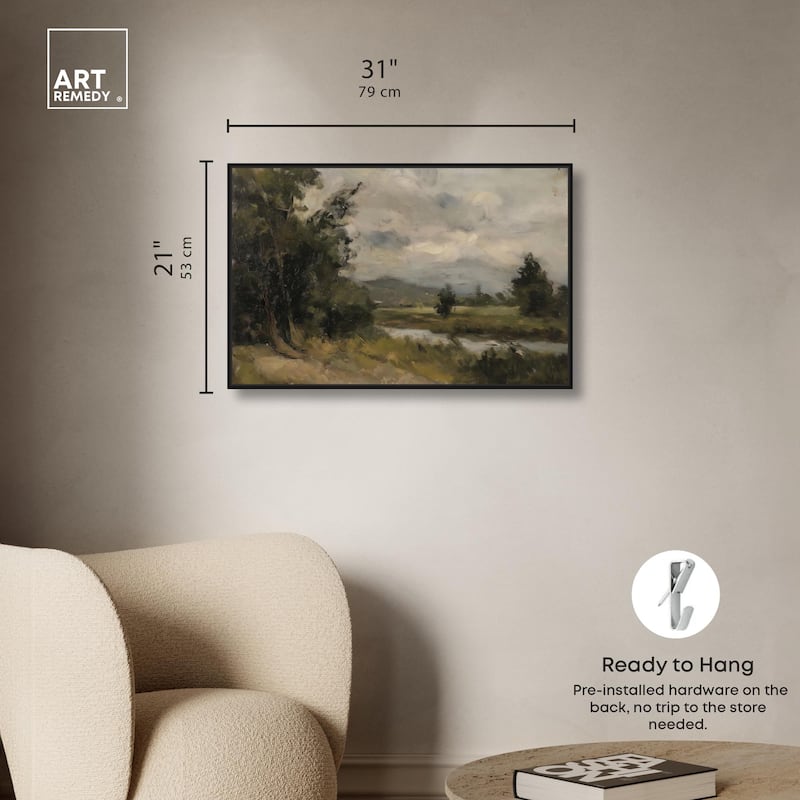 River's Path Canvas by Art Remedy