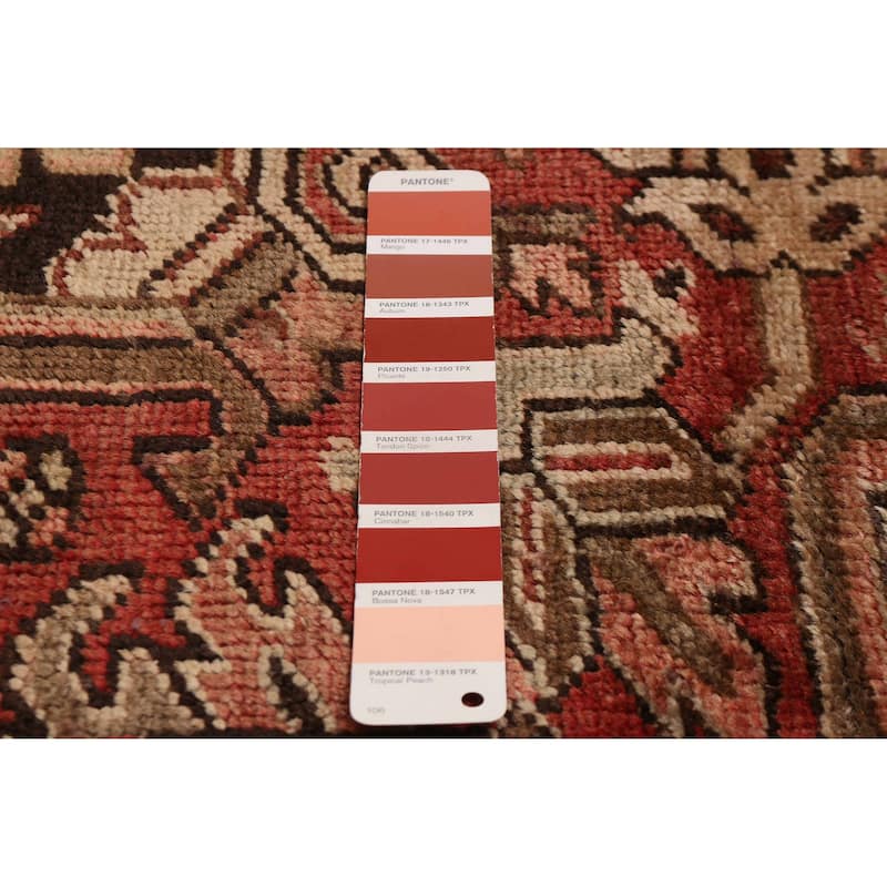 ECARPETGALLERY Hand-knotted Sarabi Red Wool Rug - 7'8 x 10'11