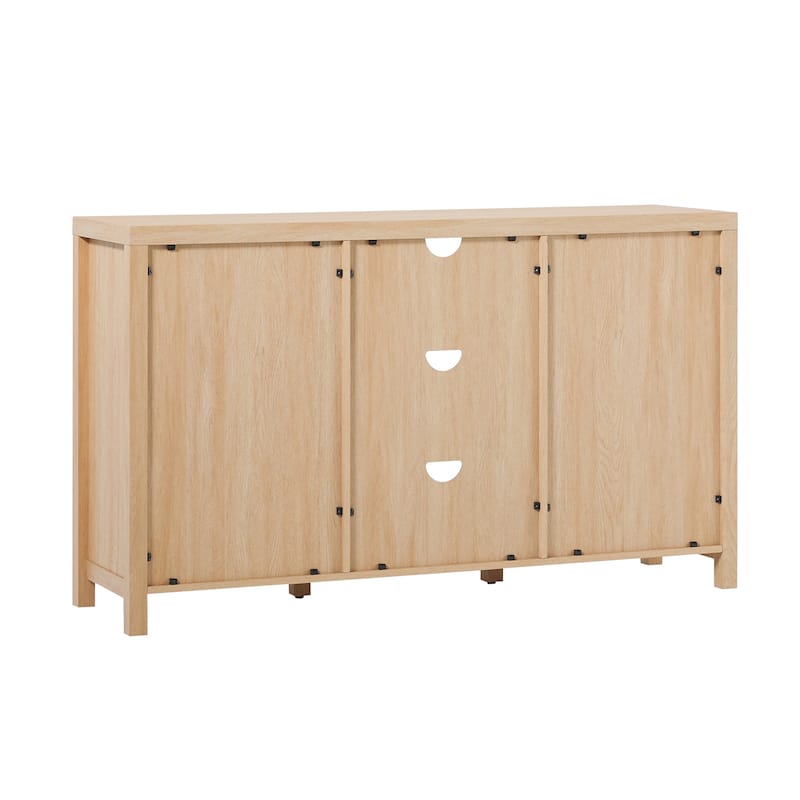 Middlebrook Designs 2-Door 58 inch Sideboard with Arched Rattan Panels
