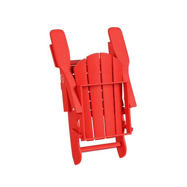 Laguna Outdoor Eco-Friendly Poly Folding Adirondack Chair (Set of 2)