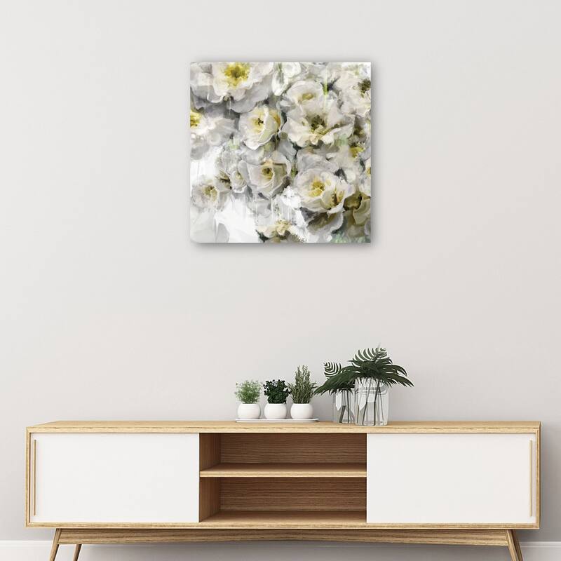 Greenhouse Blooms II By Studio Arts Canvas Art Print