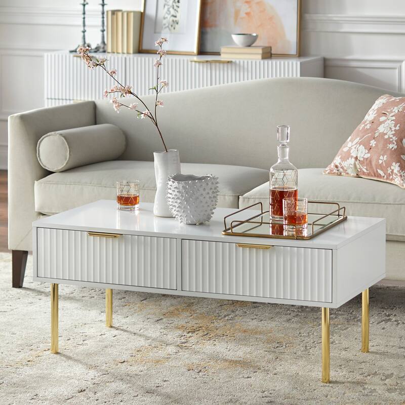 Lifestorey Valen Coffee Table - White