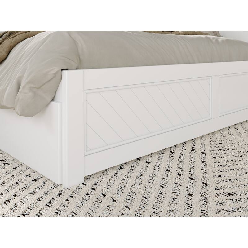 Canyon Platform Bed with Matching Footboard & Storage Drawers