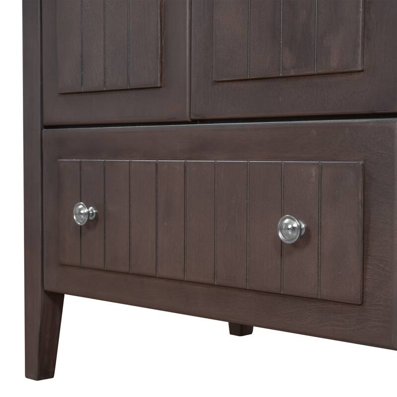 36" Bathroom Vanity with Solid Wood Frame
