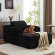 preview thumbnail 9 of 49, Upholstered Velvet Boneless Couch Sleeper Sofa Bed