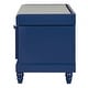 preview thumbnail 46 of 70, Storage Bench with Cushioned Seat and 3 Drawers