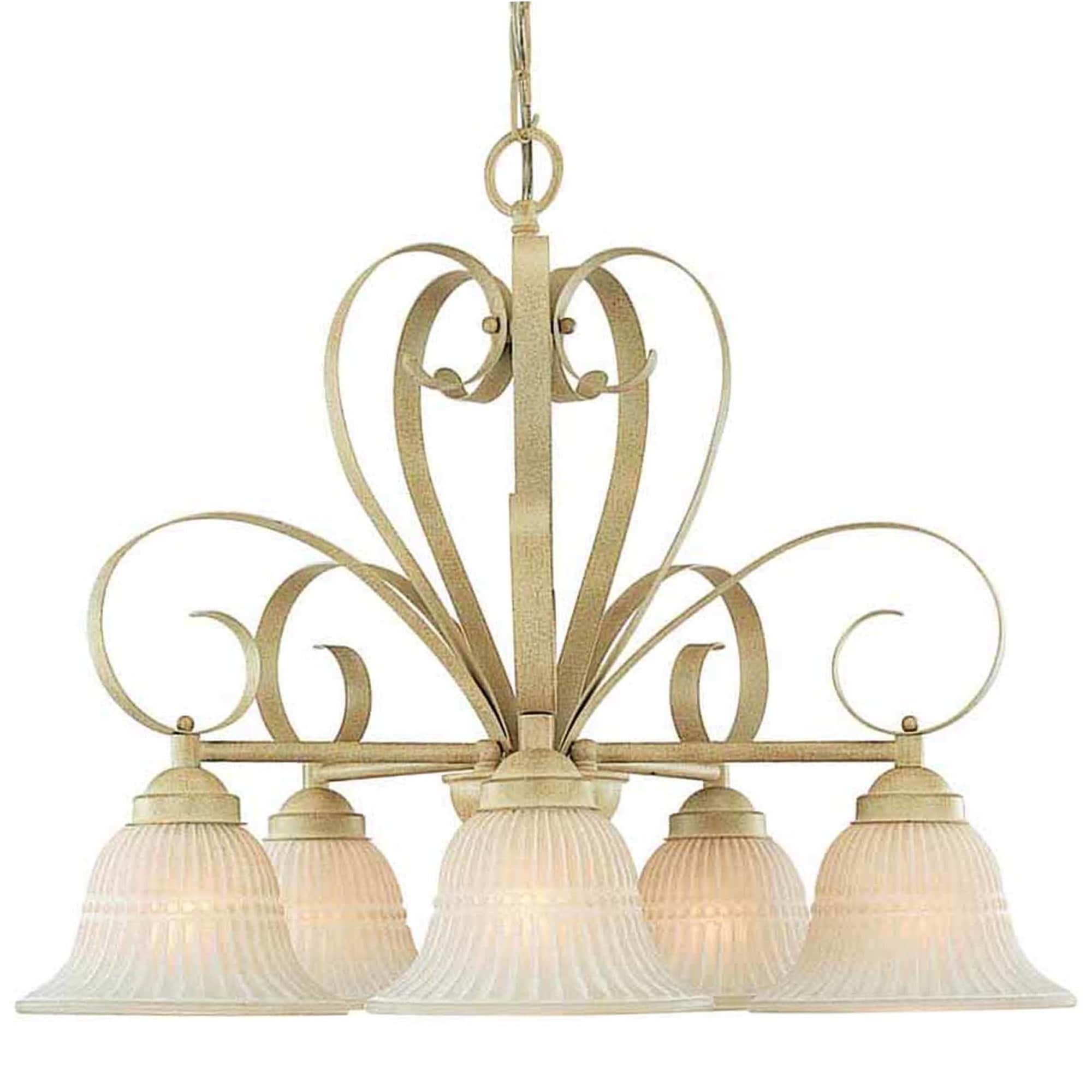 Volume Lighting V3325  Florentia 5 Light 24" Wide Chandelier - Chandeliers For Bedrooms by Overstock.com