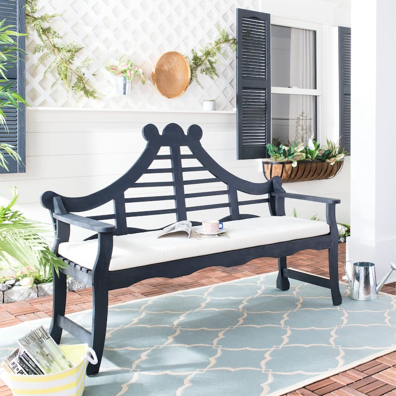 SAFAVIEH Outdoor Belen Bench - 26Wx63Dx43H