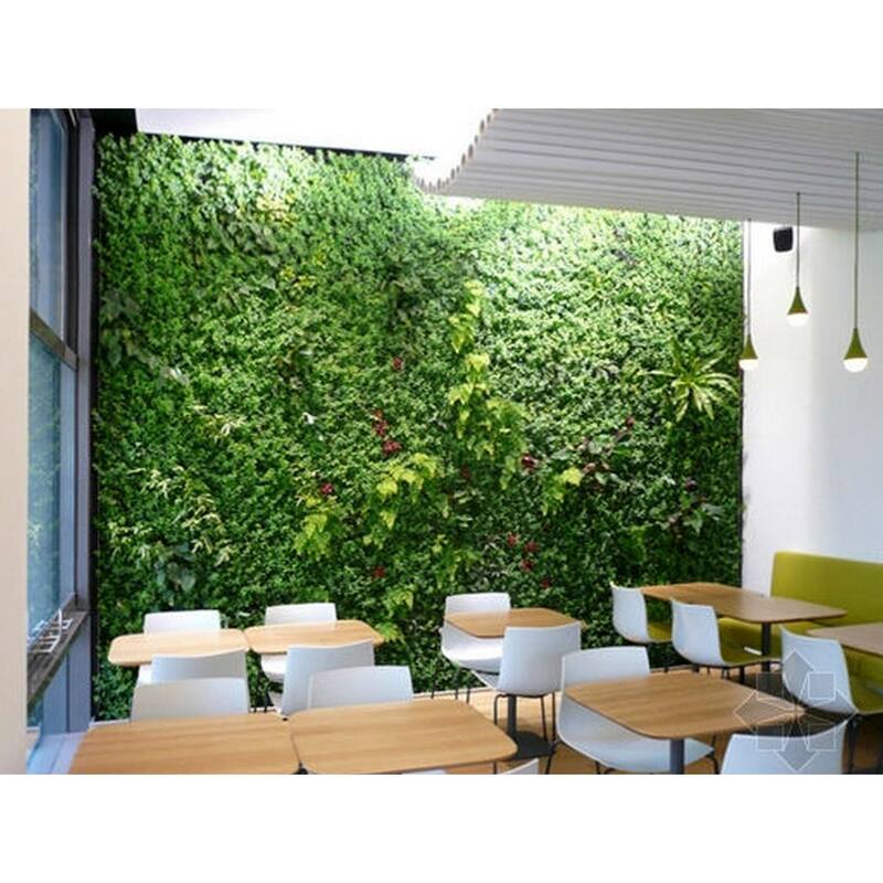 20"x20" Artificial Boxwood Hedge Greenery Panels - 24pc