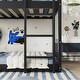 preview thumbnail 40 of 48, Twin Size Wooden Triple Bunk Bed with Ladders and Guardrails, Twin Over Twin Over Twin Detachable Bunk Bedframe for Kids
