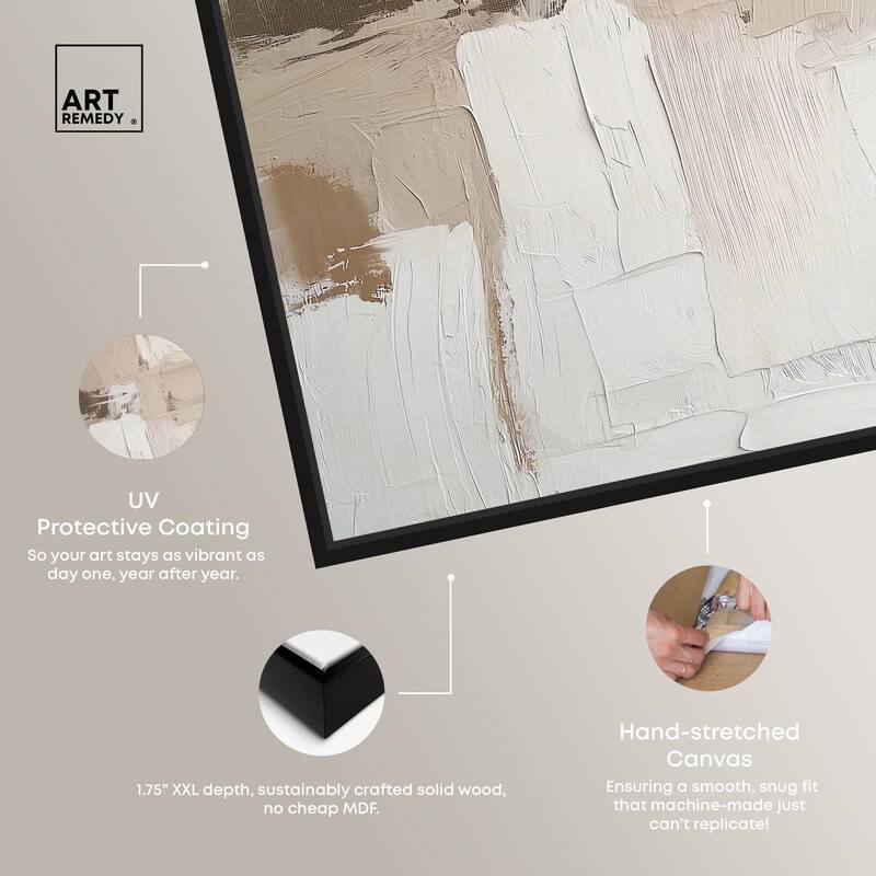 Subtle Earth Tones I Canvas by Art Remedy