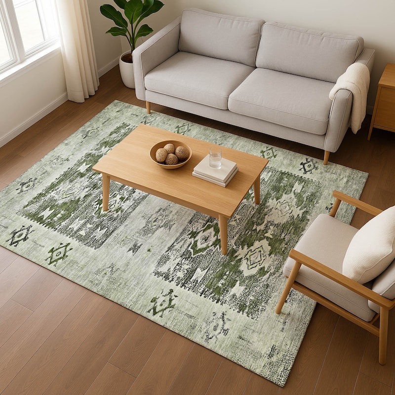 Premium Washable Super Soft Global Icon Mayfield Rug