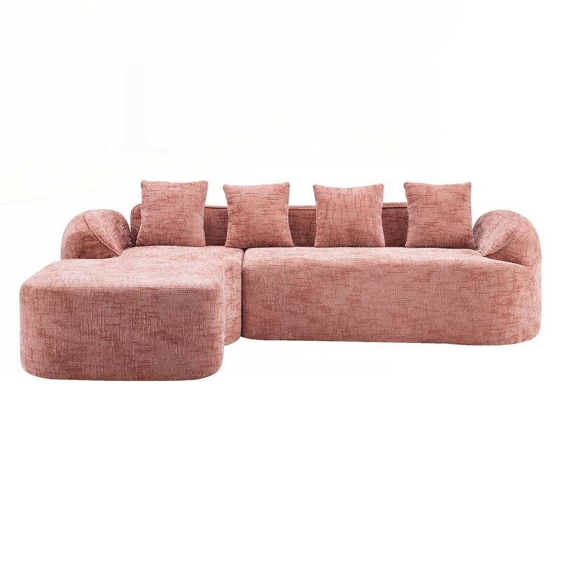 L-shaped Compressed Sofa that Goes Well with Any Living Room