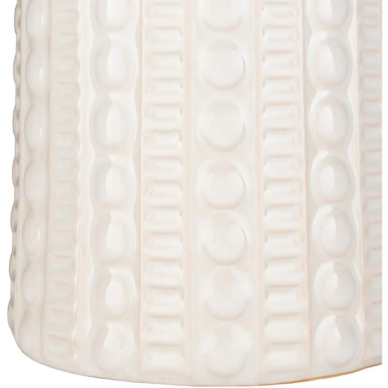 Artistic Weavers Hollywood Table Lamp with Glazed Ceramic Base