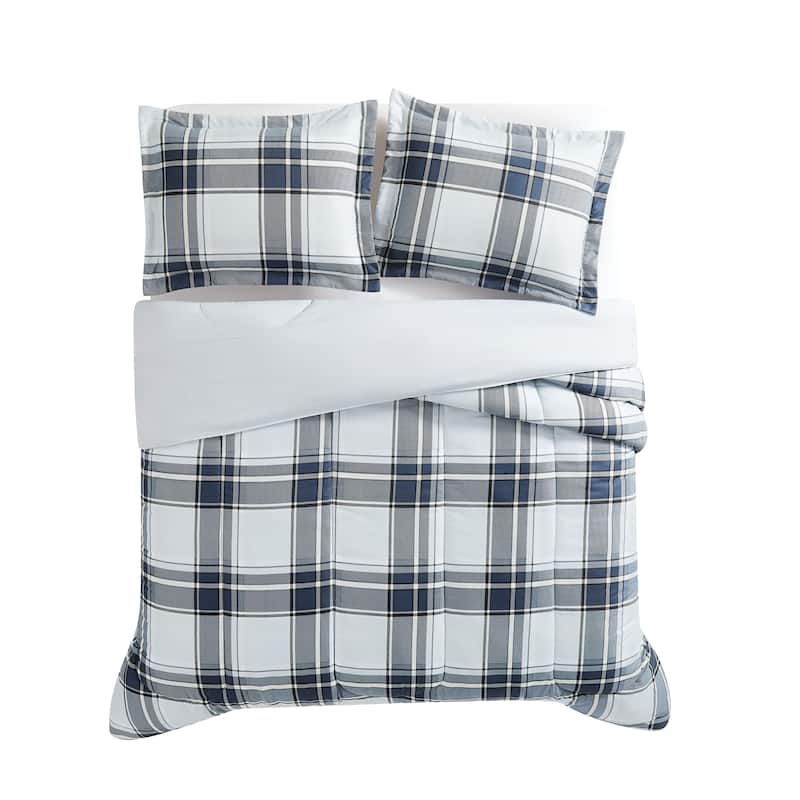 London Fog Nottingham Plaid Comforter Set