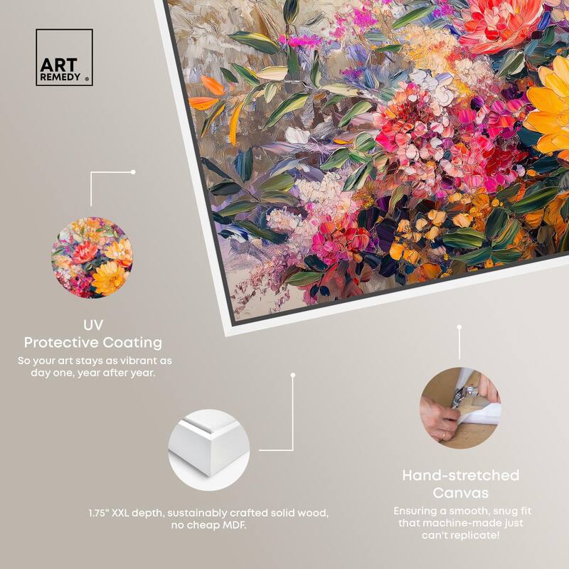 Amber Auras Canvas by Art Remedy